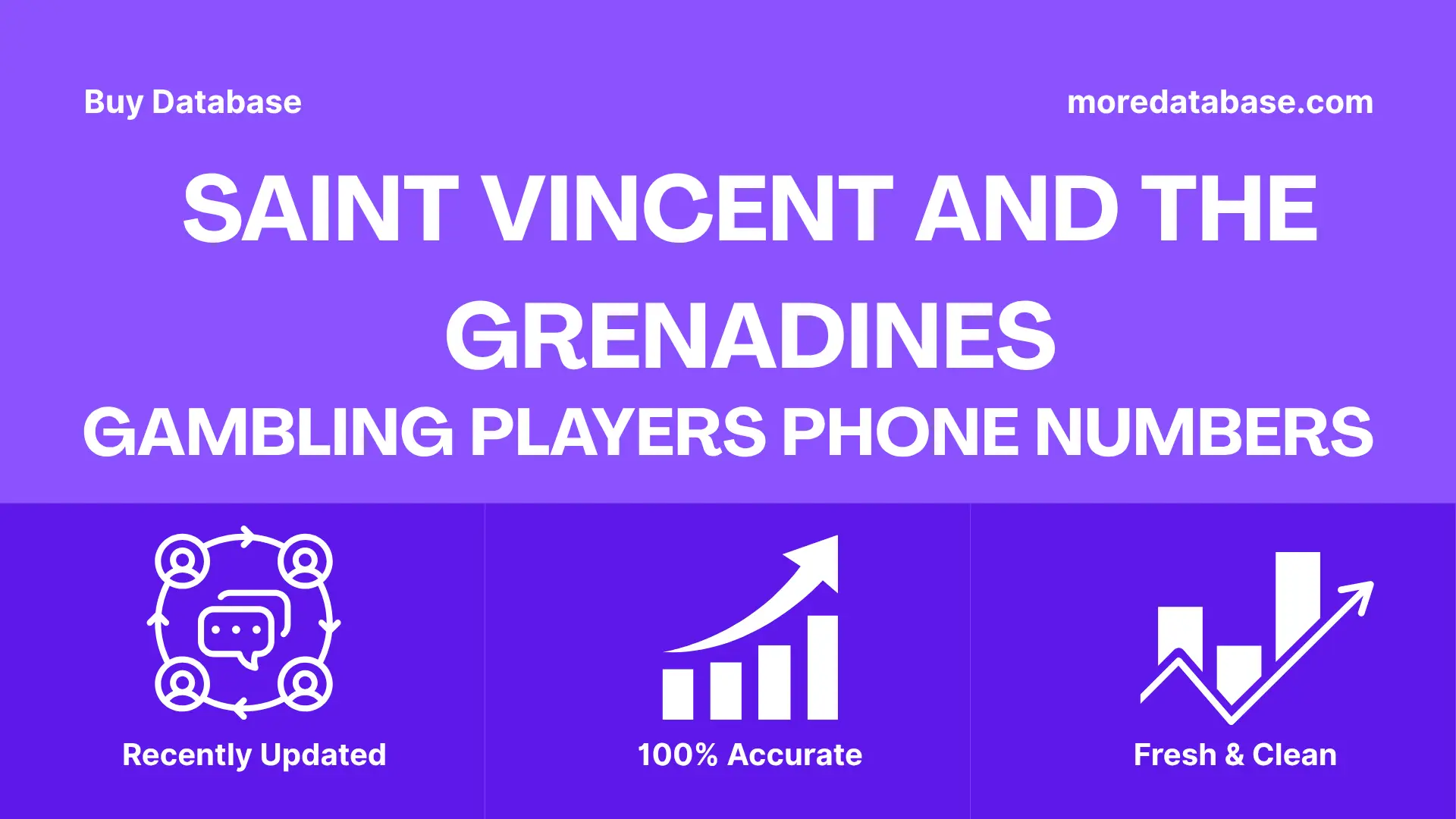 Saint Vincent and the Grenadines Gambling Players Phone Numbers 1 Million Data